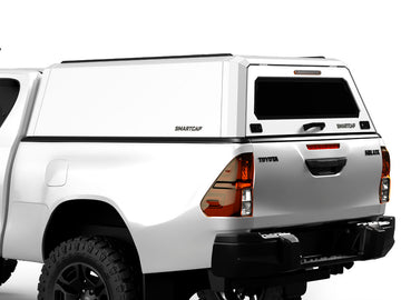RSI SmartCap EVOh Hatchback – Hard Top Toyota Hilux 2016–2025 Extra Cab – Commercial White