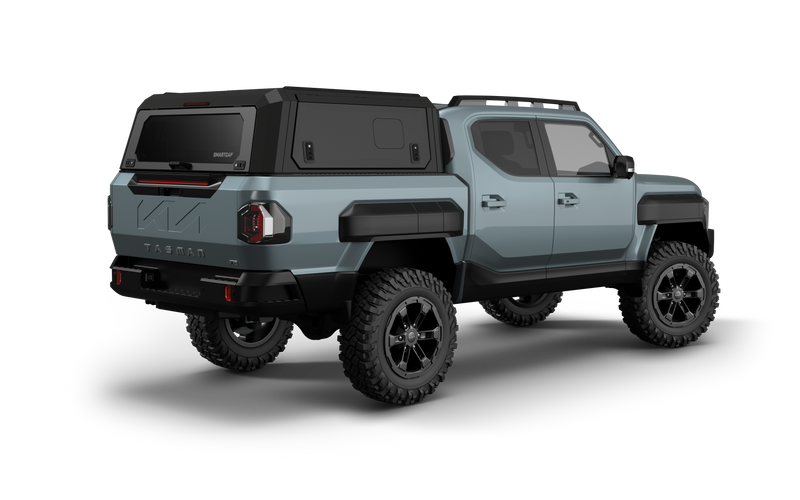 Hard top RSI SmartCap EVOs Sport su Kia Tasman Double Cab, vista posteriore 3/4
