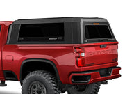 Hard top RSI SmartCap EVOs Sport per Chevrolet Silverado / GMC Sierra 2500/3500 HD 2020+, vista posteriore 3/4 ravvicinata