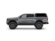 Hard top RSI SmartCap EVOs Sport per Ford Ranger 2023+ Double Cab, vista laterale su sfondo bianco