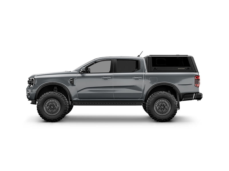 Hard top RSI SmartCap EVOs Sport per Ford Ranger 2023+ Double Cab, vista laterale su sfondo bianco