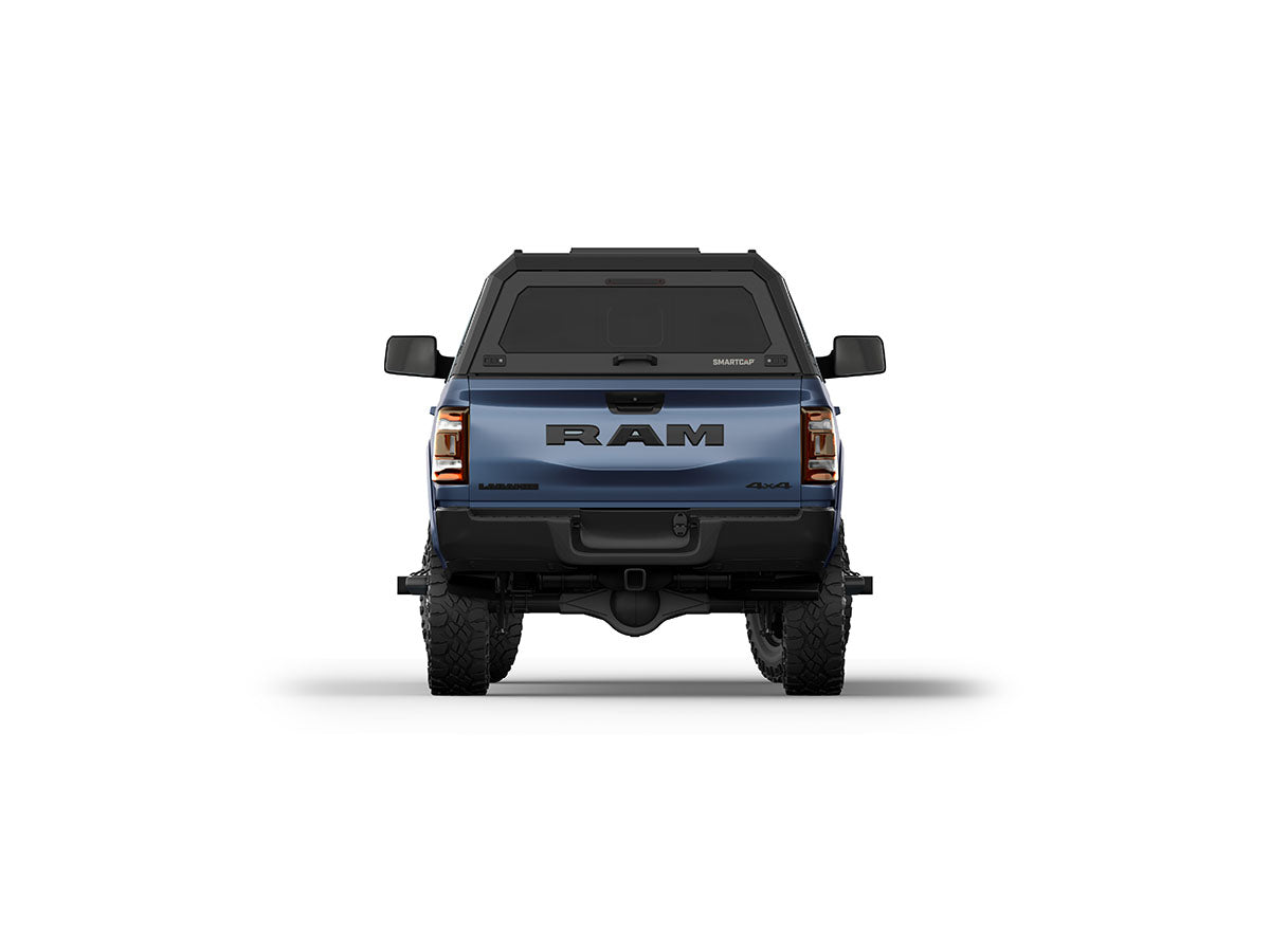 Hard top RSI SmartCap EVOs Sport per RAM 2500/3500 DS/DT 2009+, vista posteriore su sfondo bianco