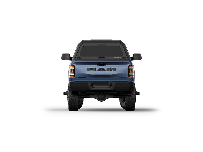 Hard top RSI SmartCap EVOs Sport per RAM 2500/3500 DS/DT 2009+, vista posteriore su sfondo bianco