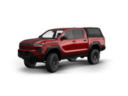 Hard top RSI SmartCap EVOs Sport per Toyota Hilux 2026+ Double Cab, vista anteriore 3/4 su sfondo bianco