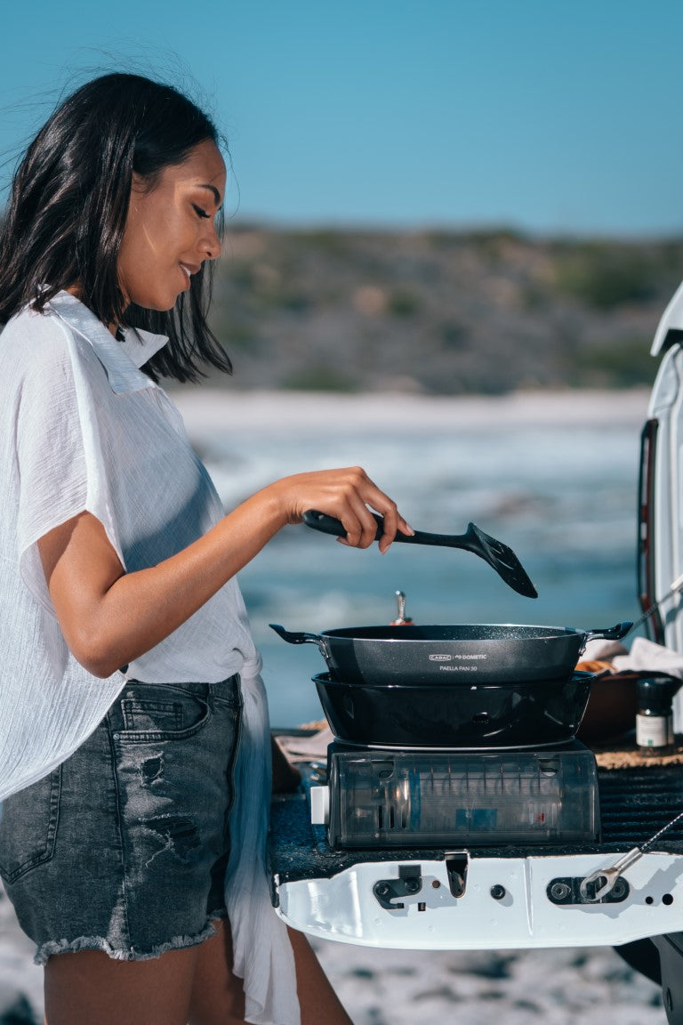 Cadac Safari Chef 30 Compact in uso