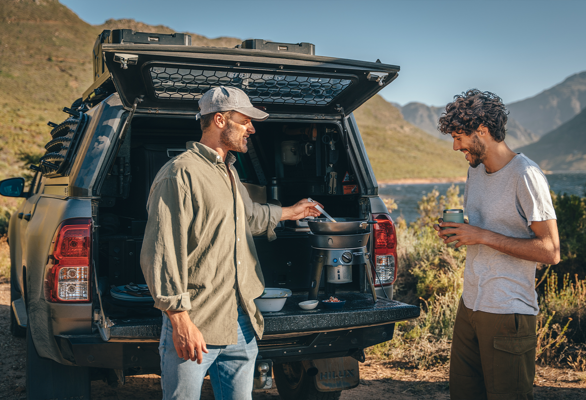 Cadac Safari Chef 30, barbecue a gas compatto