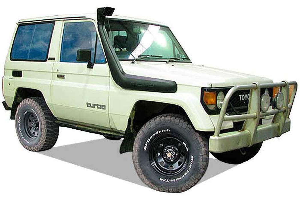 Snorkel Safari – Toyota Land Cruiser LJ70 (Bundera) 2,4 diesel