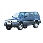 NISSAN TERRANO II  R20 1993-2005 all engines 187-TERRANO II Piastra paramotore anteriore