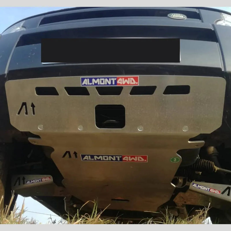 LAND ROVER DISCOVERY 3 2005-09  (all engines) 365-DISCOVERY 3 Skid plate sospensione anteriore (2uni)