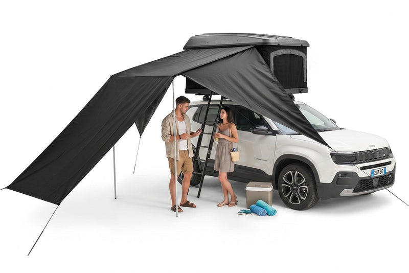 Tendalino con ali AutoHome per Maggiolina – montato su tenda Maggiolina