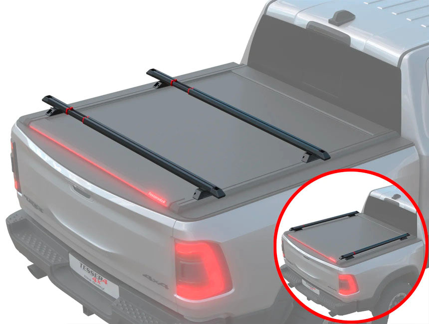 Barre telescopiche Tessera BAR+ per Toyota Hilux 2016-2026 GR Sport II – vista d’insieme