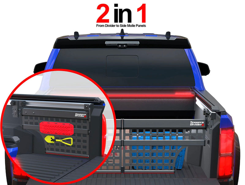 Divisore di carico Tessera DIVIDER+ per Ford Ranger dal 2023 PHEV con Powerbox – immagine 6