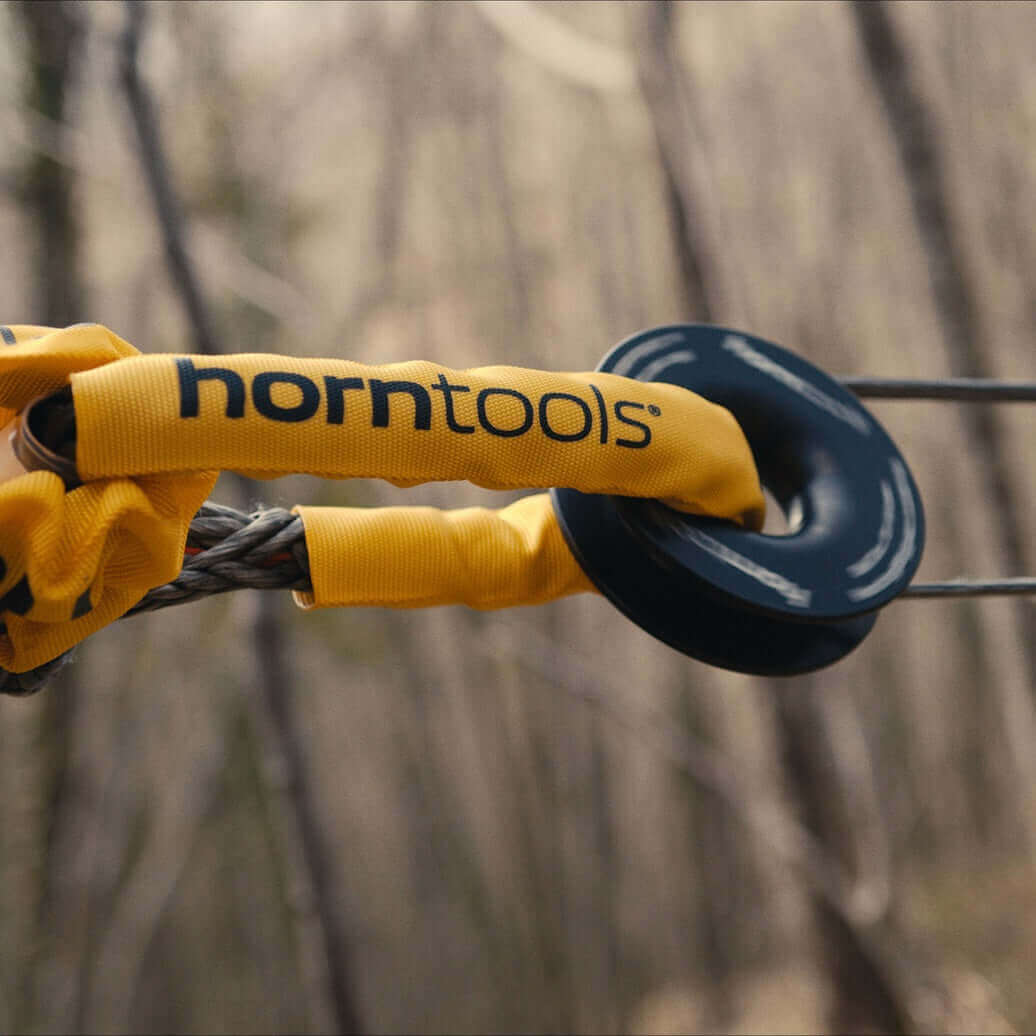 Anello di rinvio Horntools Winch Ring in alluminio