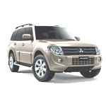 MITSUBISHI PAJERO V60-V70 1999-07 208-Cambio - piastra paramotore per trasferimento uomo/auto – immagine 2