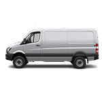 MERCEDES BENZ SPRINTER 2 W906 CDI 4X4 2006 - 2018 265-Piastra paramotore del serbatoio del carburante
