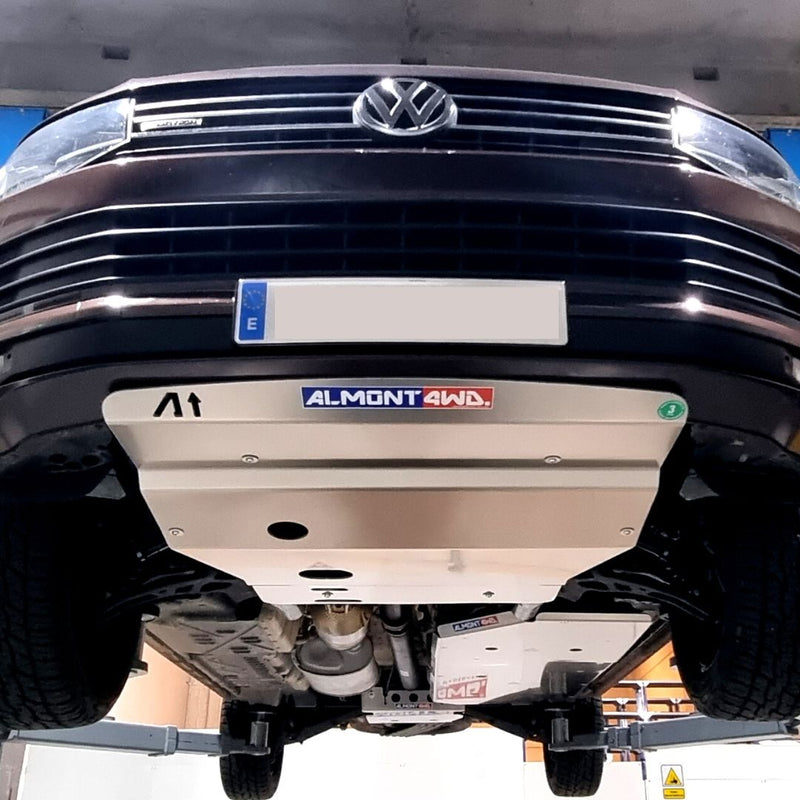 VOLKSWAGEN VW Transporter/Multivan/California T6 2016> 401-Piastra paramotore anteriore per paraurti originale