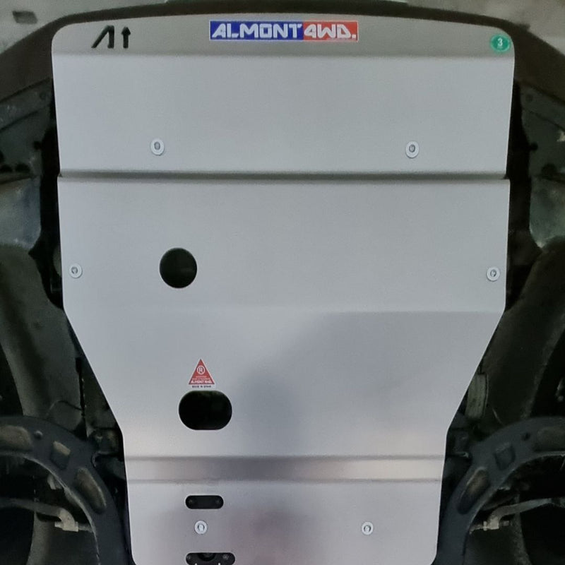 VOLKSWAGEN VW Transporter/California T5 2010-15 397-Piastra paramotore anteriore per paraurti 4motion/2WD