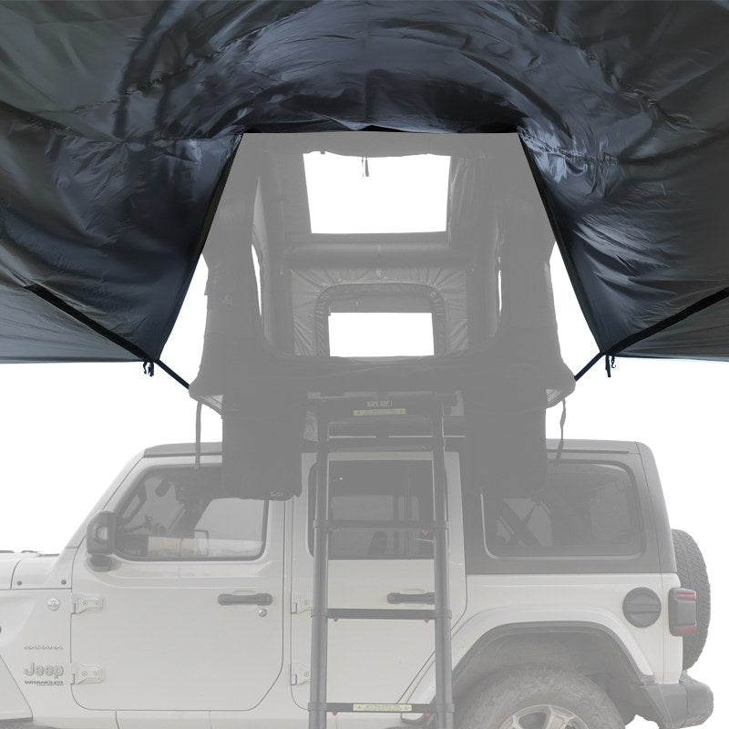 Wild Land annesso universale montato su tenda da tetto 1