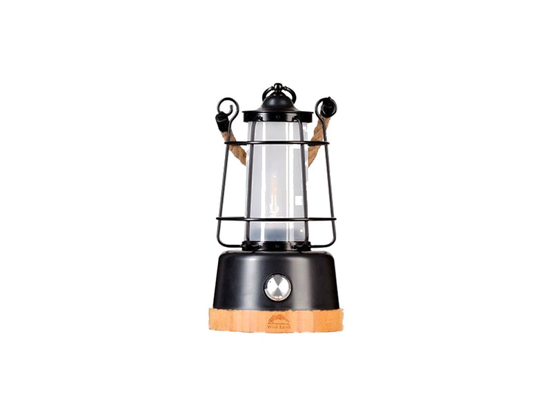 Wild Land lanterna LED USB con corda di canapa – foto 1