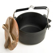 Wild Land set cucina da campo in ghisa (Dutch Oven) con treppiede – foto 3