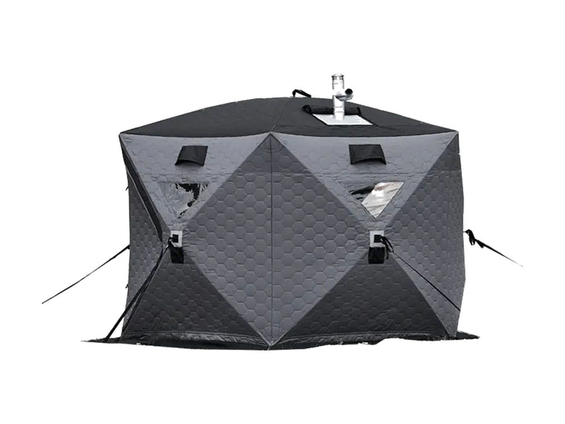 Wild Land Shelter Hub invernale – rifugio isolato con uscita per stufa – foto 1
