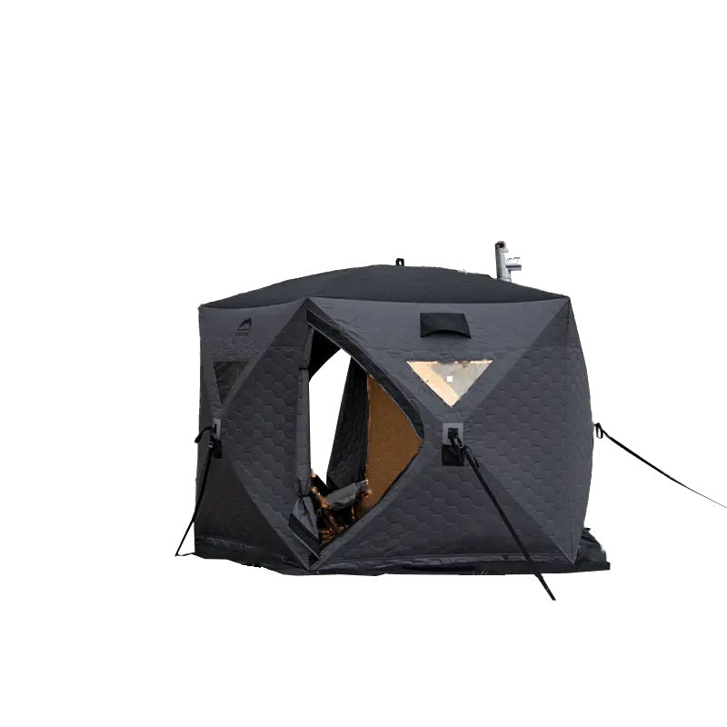 Wild Land Shelter Hub invernale – rifugio isolato con uscita per stufa – foto 2