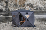Wild Land Shelter Hub invernale – rifugio isolato con uscita per stufa – foto 6