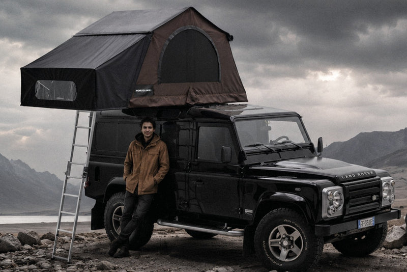 Wing AutoHome per Air-Camping, Overland e Nomadland – in uso con fuoristrada