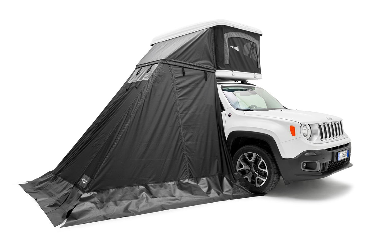 Wing + Cabina Privacy AutoHome – cabina chiusa, foto in studio