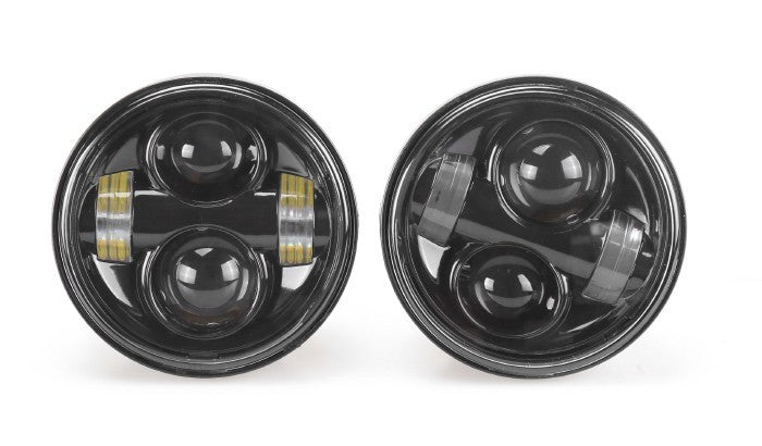 FARO A LED ANTERIORE MOTO ( HARLEY-DAVIDSON - 4.65 pollici / Motorcycle Headlamps) – immagine 17