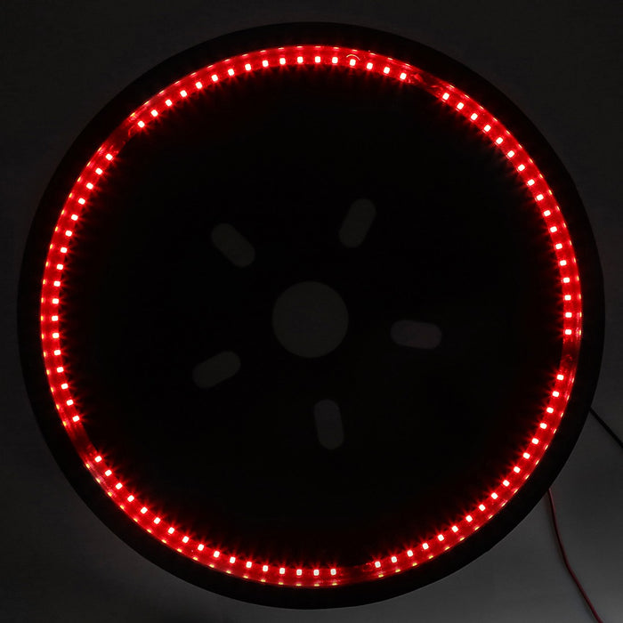 DECORAZIONE LED RUOTA DI SCORTA PNEUMATICO PER JEEP WRANGLER  1986-2016