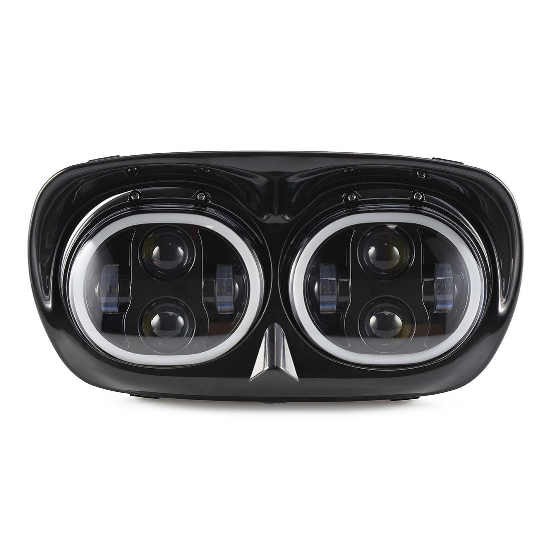 Faro a LED anteriore moto - road glide - harley davidson - nero – immagine 19