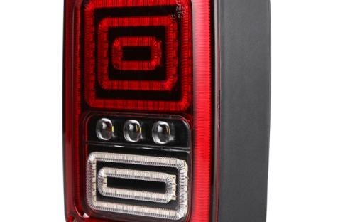 FARO A LED Lampada posteriore  Jeep Wrangler Colore Rosso 07-