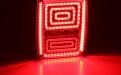 FARO A LED Lampada posteriore  Jeep Wrangler Colore Rosso 07-