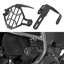 GRIGLIETTE DI PROTEZIONE PER FARI FENDINEBBIA LED da motocicletta, per BMW R 1200 GS, nere – immagine 2