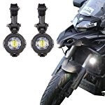 SET MOTORCYCLE FRONT LED LIGHTS auxiliary fog light for BMW - PHILIPS-