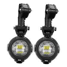 SET MOTORCYCLE FRONT LED LIGHTS auxiliary fog light for BMW - PHILIPS-