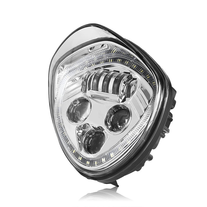 NEW DESIGN POLARIS VICTORY MOTORCYCLE FRONT LED HEADLIGHT WITH ANGEL EYE - VEGAS