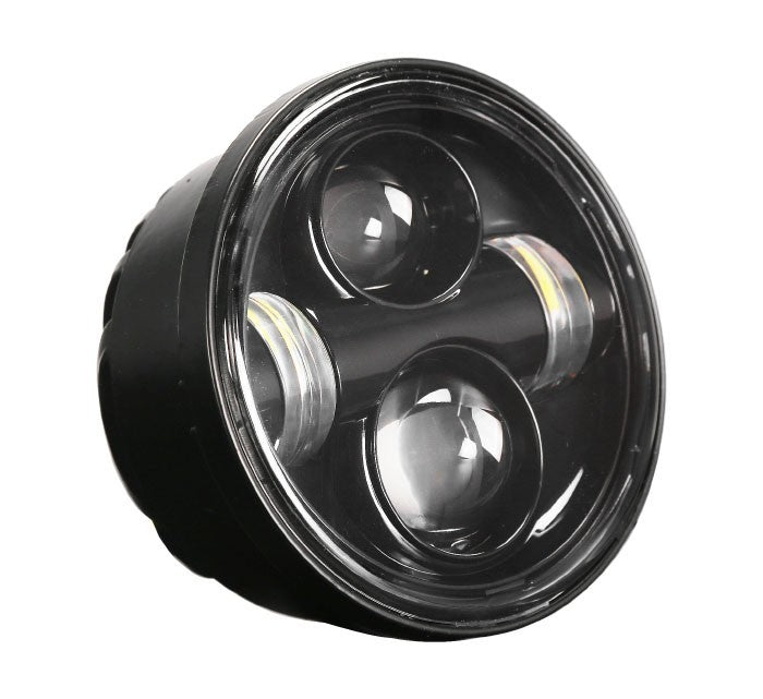 MOTORCYCLE FRONT LED HEADLIGHT ( HARLEY-DAVIDSON - 4.65 inches / Motorcycle Headlamps)