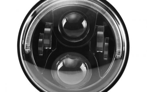 Faro a LED anteriore 7" per moto e auto/jeep 40W