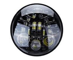 FARO LED 5,75" ANTERIORE con Gravity Sensor per motocicletta - SFONDO NERO