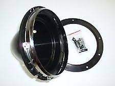 Portafaro in metallo nero 7 pollici per faro LED – immagine 2