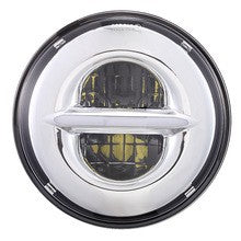 Faro LED anteriore 7" big housing - cromato – immagine 2