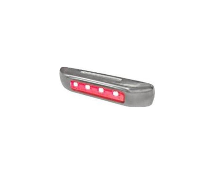 LUCE  A LED ROSSA  FORMA RETTANGOLARE PER AUTO - CAMION-FURGONI