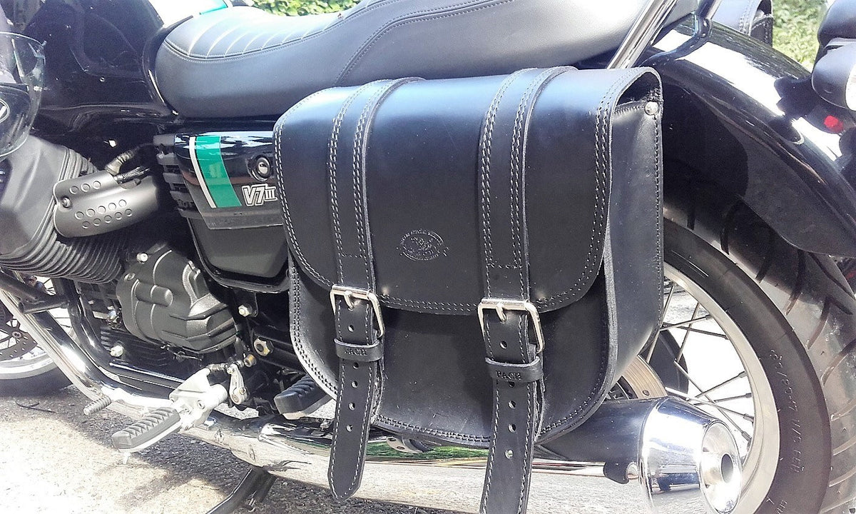 Borsa moto "pach" custom modello media classic- nera