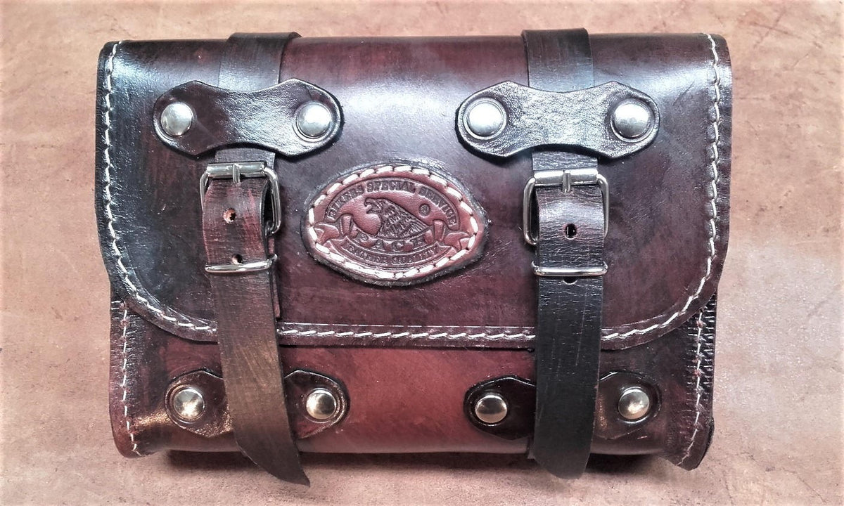 Rullo "pach" western porta attrezzi marrone anticato