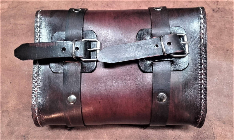 RULLO "PACH" WESTERN PORTA ATTREZZI MARRONE ANTICATO