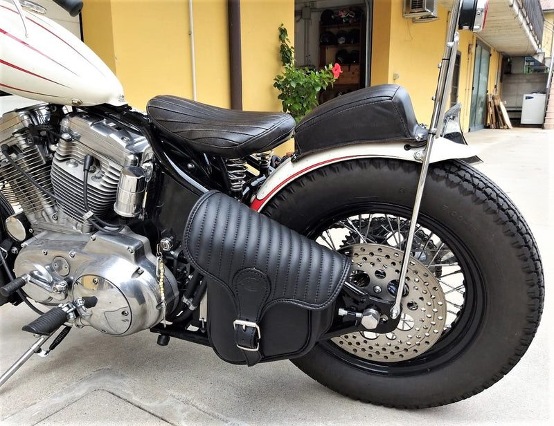 BOLSA "PACH" PARA CHOPPERS LATERALES - FIJACIÓN PARA TODAS LAS SOFTAILS -
