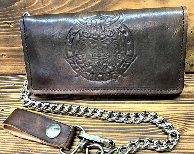 PORTAFOGLIO LINEA "PACH" UOMO BIKER WALLET-CRAZY CHOPPER-