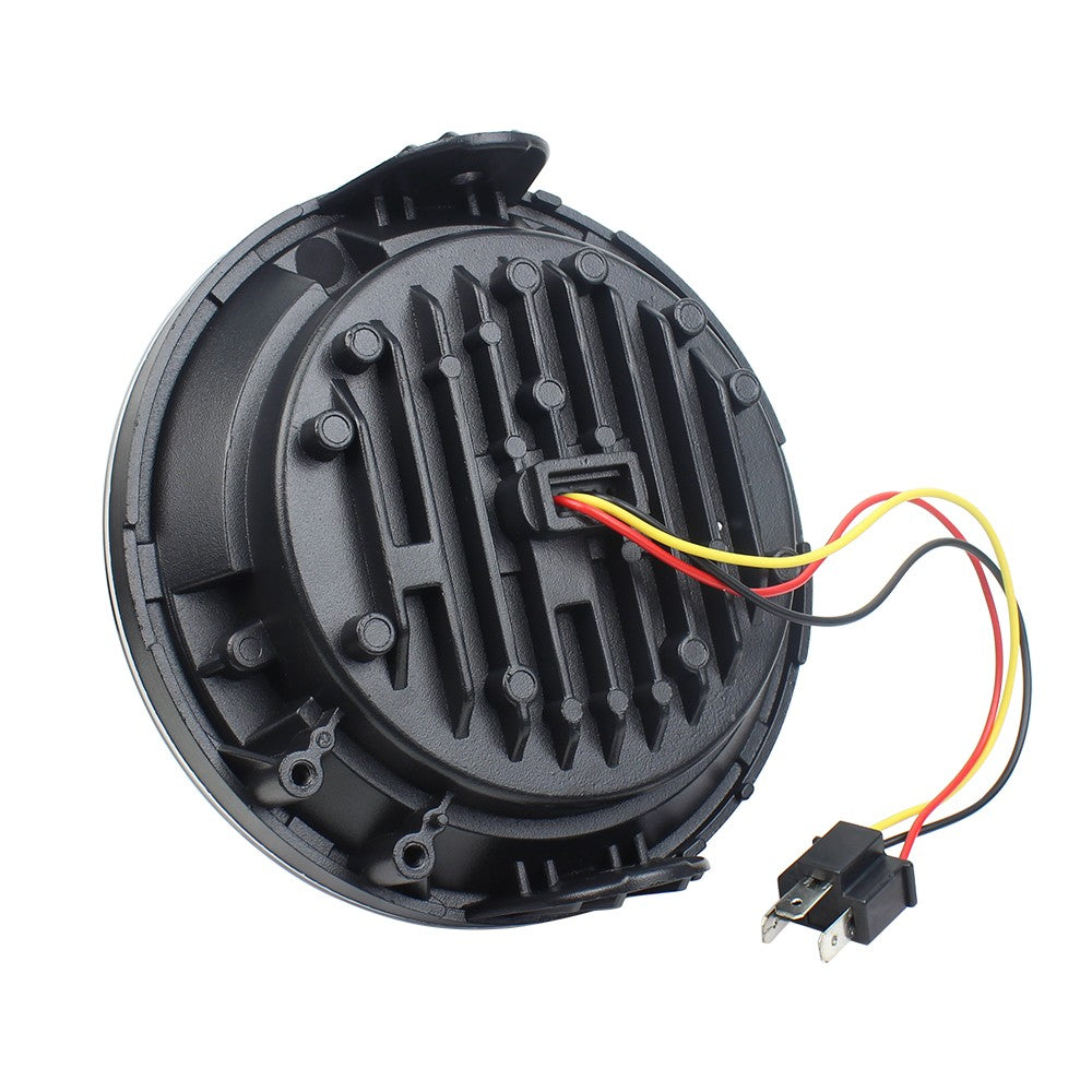 Faro anteriore LED 7" con halo - attacco per honda – immagine 2